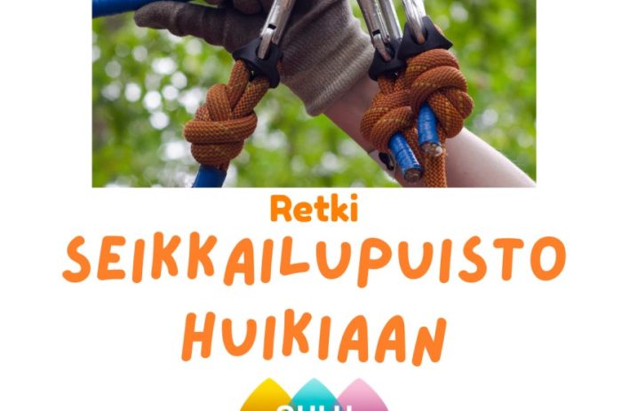 Sateenkaariperheet ja Retki seikkailupuisto Huikiaan 30.7.2024