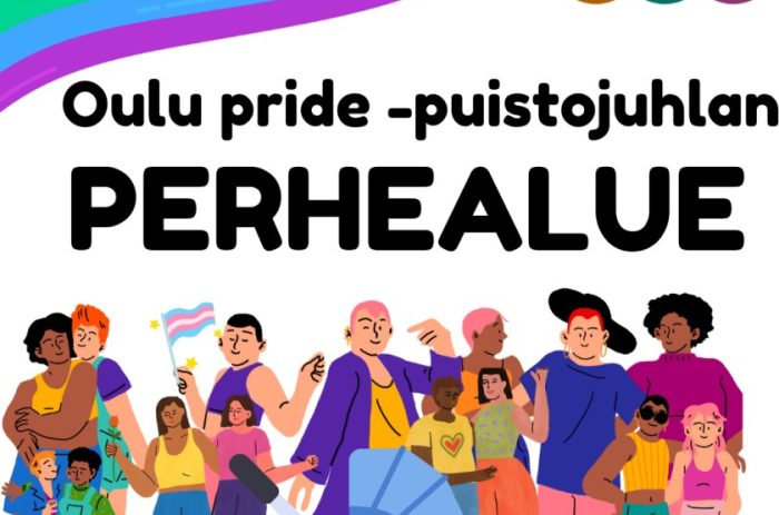 Oulu Pride -puistojuhlan Perhealueen tapahtumakuva.