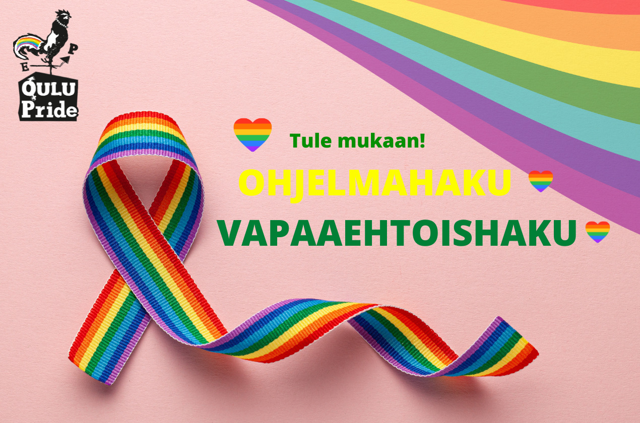 Oulu Pride vapaaehtoishaku